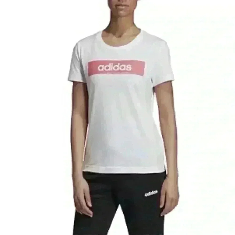 Adidas Women's Linear Boxed Graphic Tee (143)